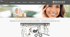 Desktop Screenshot of biences-team.com